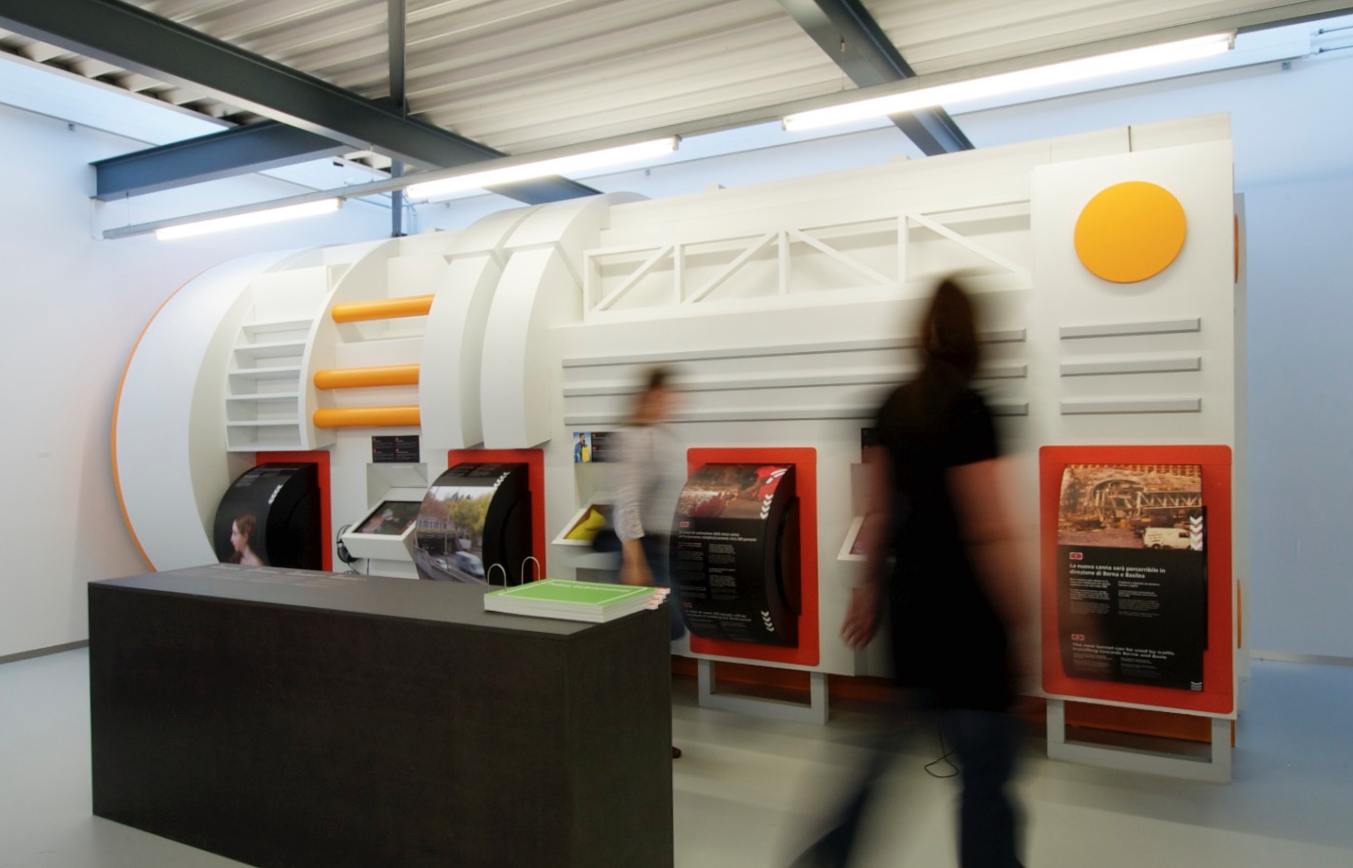 Infopavilion Szenografie