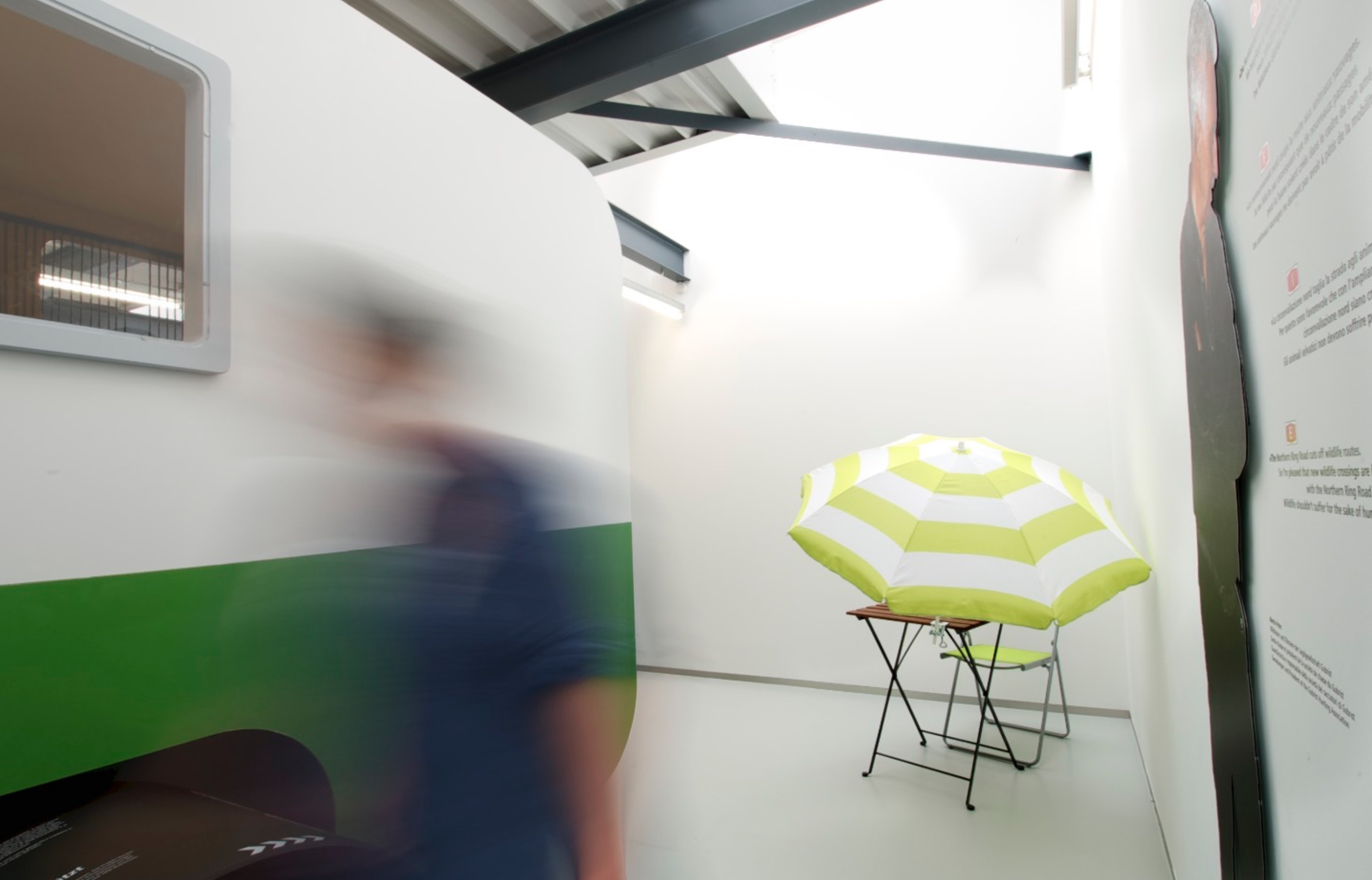 Infopavilion Szenografie