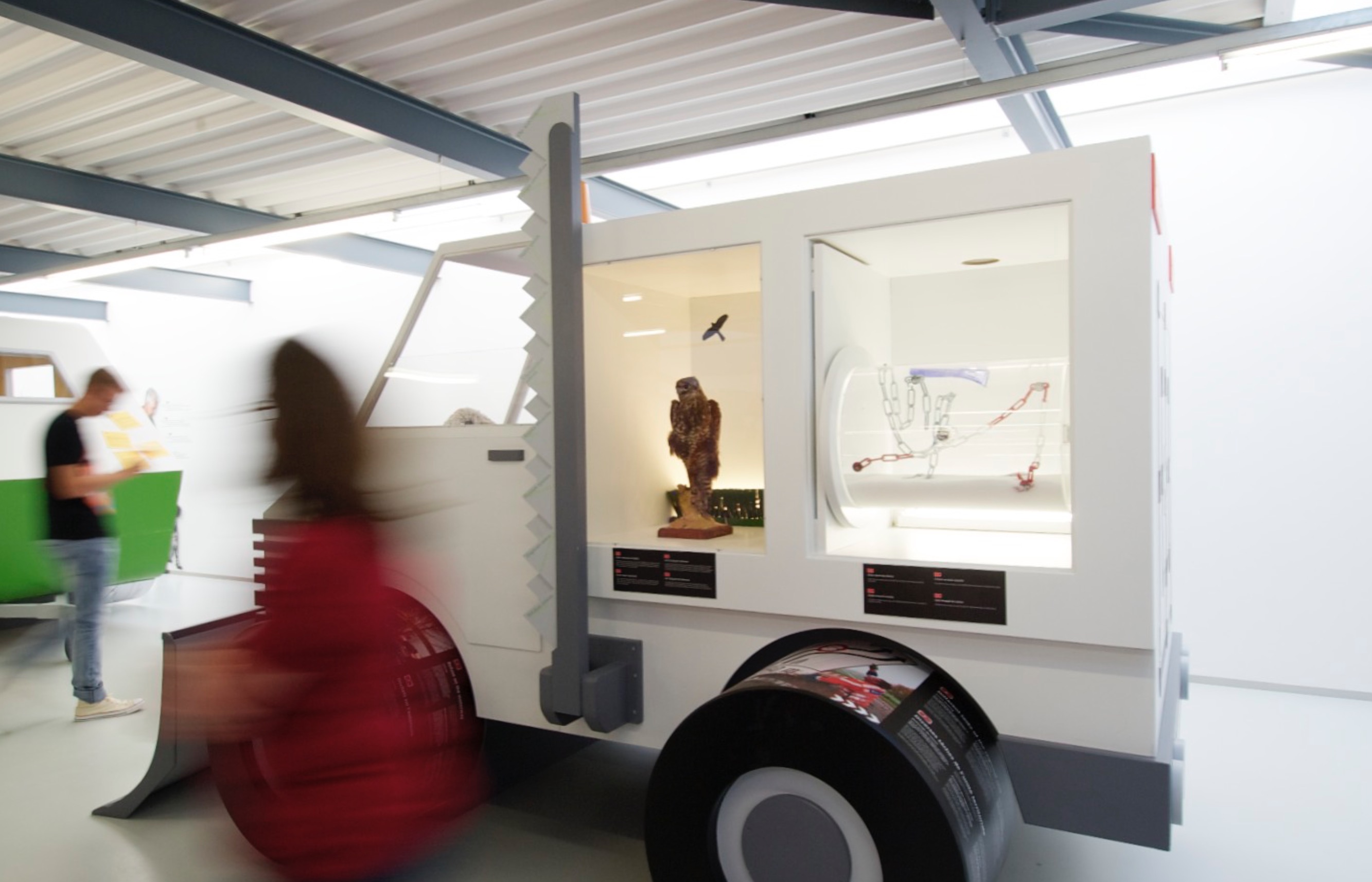 Infopavilion Szenografie