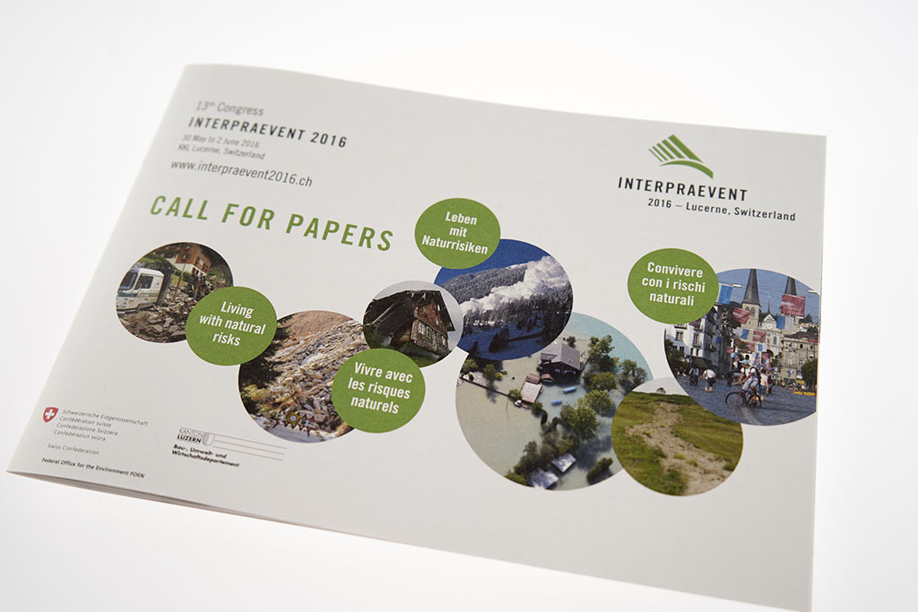 Interpraevent 2016 Broschüre