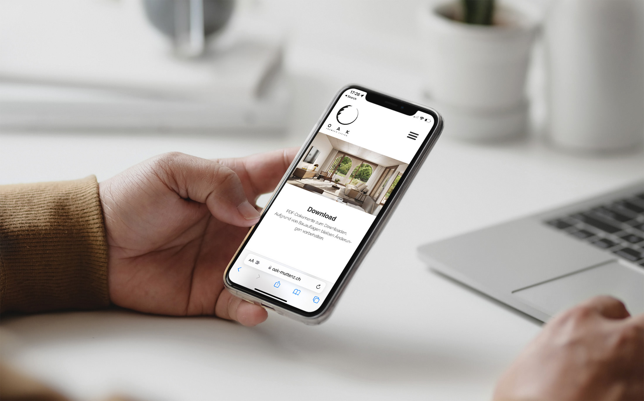 OAK Muttenz – responsive Layout