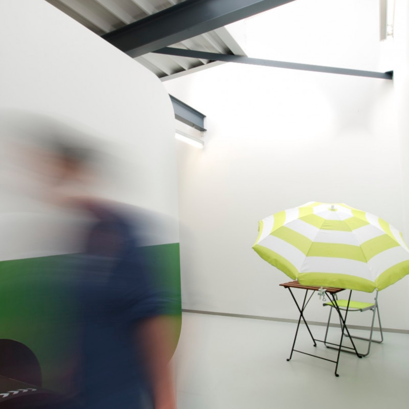 Infopavilion Szenografie