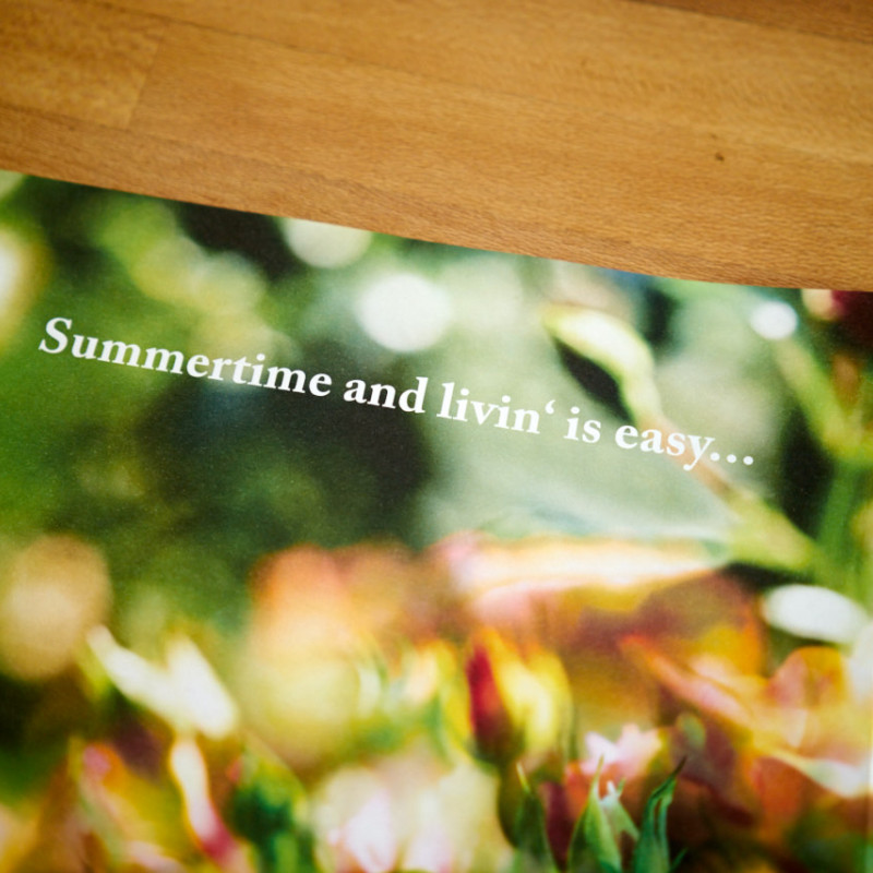 Gestaltung Tischset Rössli