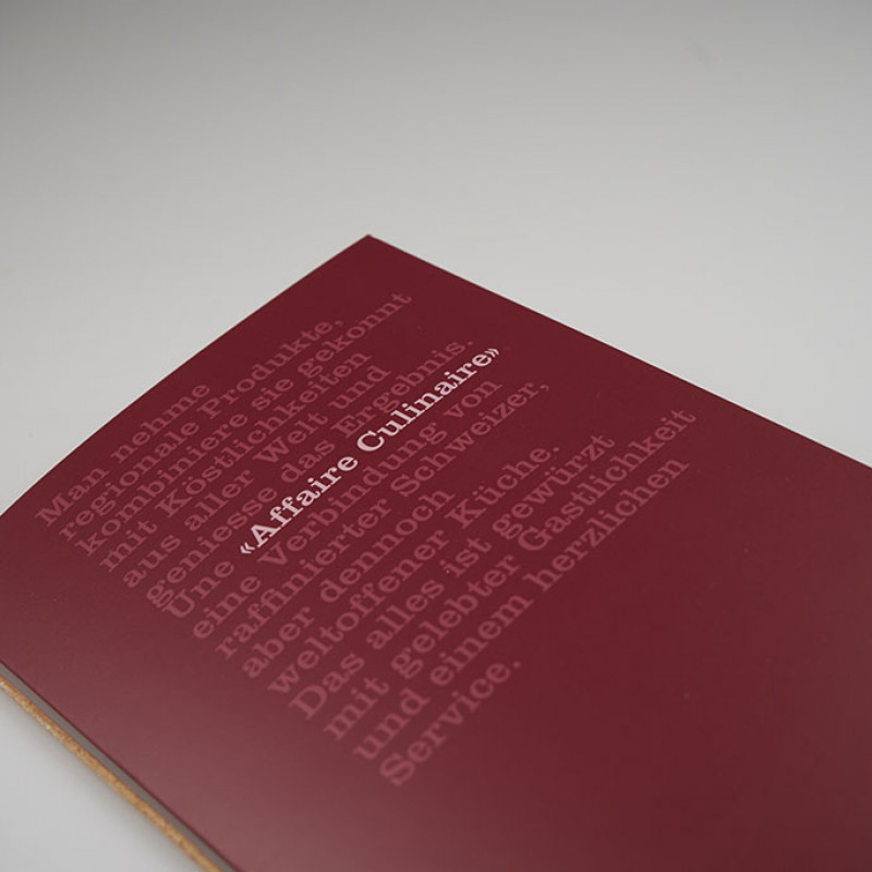 Speisekarte Hermitage