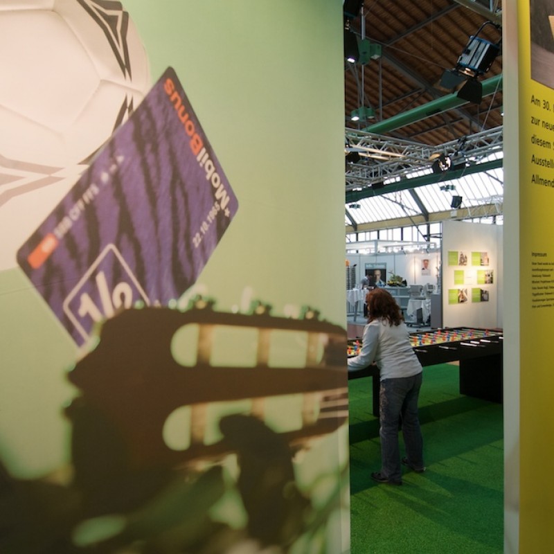 Sportarena Szenografie Allmend